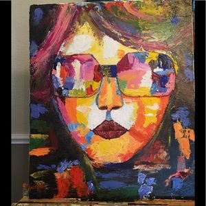 🖼Abstract Face (acrylic)🖼